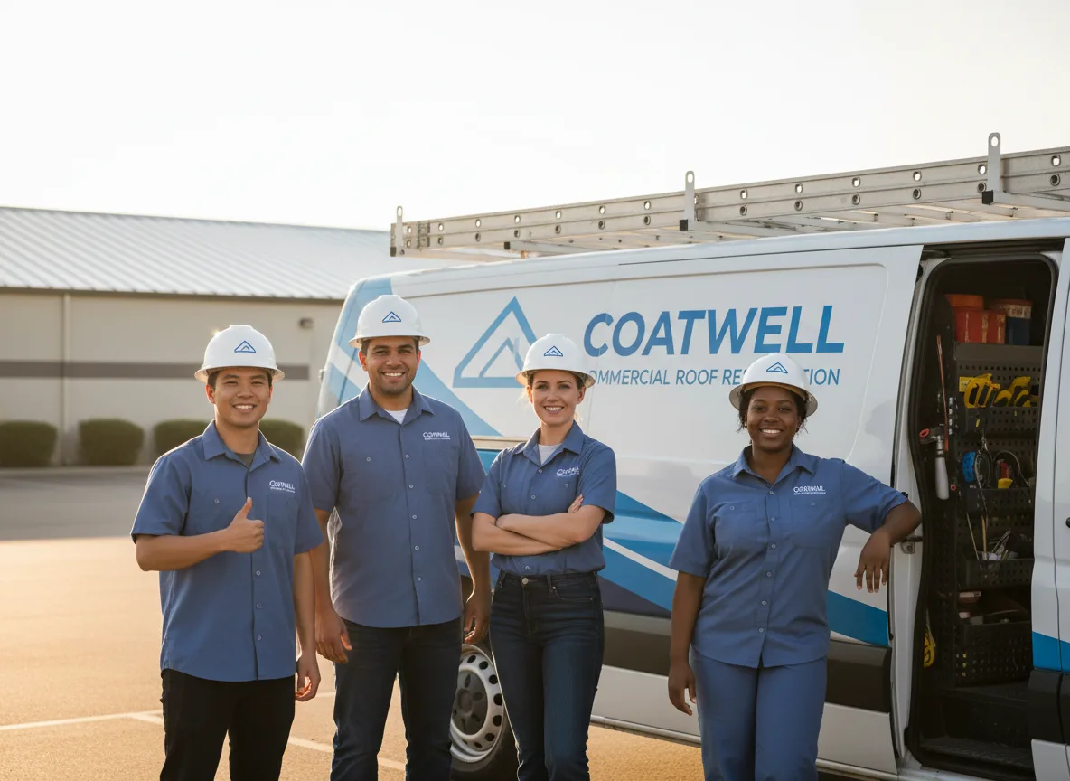 Commercial roof coating company in Hallsboro, NC